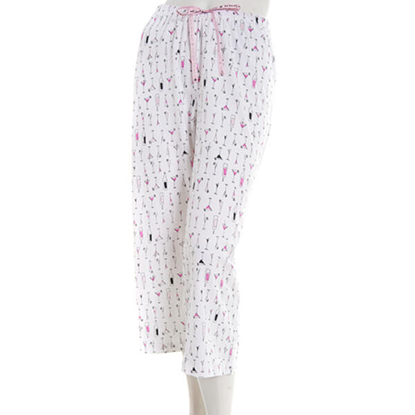 Womens HUE&#40;R&#41; Dwink Dwink Capri Pajama Pants - image 