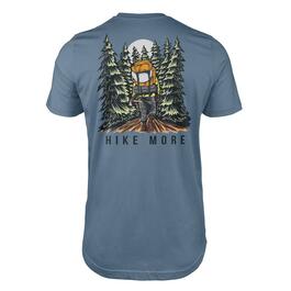 Mens Hike More Short Sleeve Graphic Tee