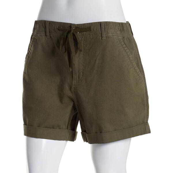 Plus Size Architect&#40;R&#41; Garment Washed Shorts with Roll Cuff - image 