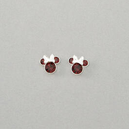 Disney Minnie Mouse January Birthstone Stud Earrings