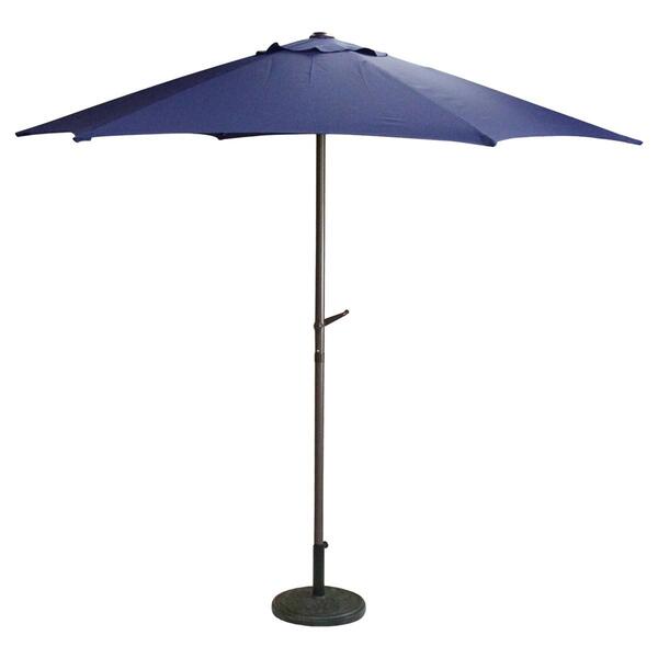 Northlight Seasonal 7.5ft. Patio Market Umbrella with Hand Crank - image 