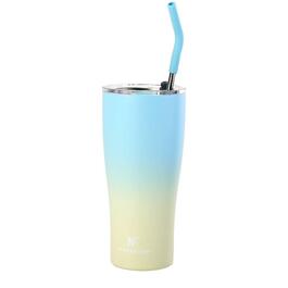 30oz. Insulated Tumbler with Straw - Ombre
