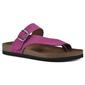 Womens Cliffs by White Mountain Carly Leather Thong Sandal - image 1