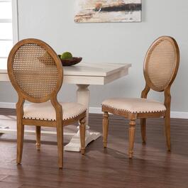 Southern Enterprises Kippview Upholstered Chairs - Set of 2