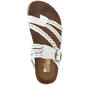 Womens White Mountain Hayleigh Comfort Braided Footbed Sandals - image 5