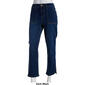 Womens Bleu Denim Denim Jean w/Ankle Side Slit & Pockets - image 3
