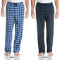 Mens Hanes&#174; Ultimate&#174; 2pk. Flannel Pajama Pants - image 2