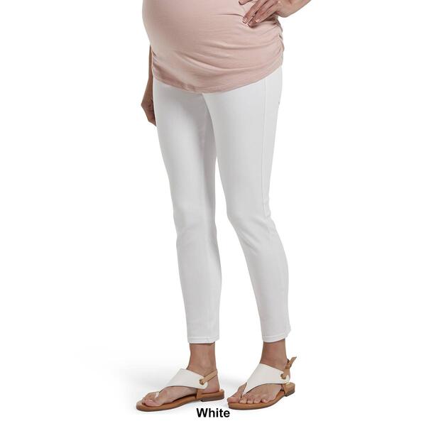 Womens HUE® Ultra Soft Denim Skimmer Maternity Leggings
