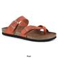 Womens White Mountain Gracie Slide Footbed Sandals - image 9