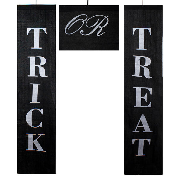 Northlight Seasonal Trick or Treat Halloween Banners - Set of 3 - image 