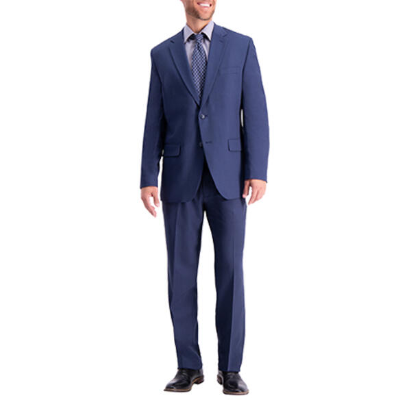 Mens Haggar Stretch Travel Performance Solid Pants - image 