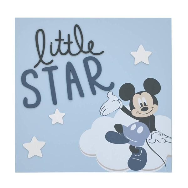 Disney Classic Mickey Mouse Little Star Wall Decor - image 