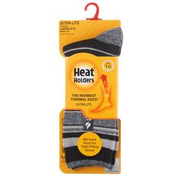Womens Heat Holders(R) ULTRA LITE(tm) Stripe Crew Socks