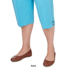 Plus Size Alfred Dunner Summer Breeze Lightweight Capri Pants