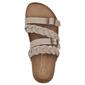 Womens White Mountain Holland Suede Footbeds Sandals - image 4