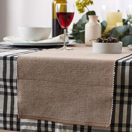 DII® Design Imports 2-Tone Ribbed Table Runner
