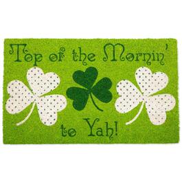 Design Imports Top Of The Mornin To Yah! Doormat