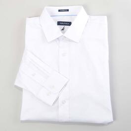 Mens Nautica Traveler Classic Fit Dress Shirt - White