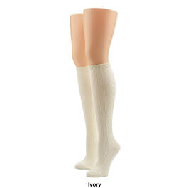 Womens HUE&#174; Super Soft Cable Knee Socks