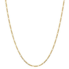 Gold Classics&#40;tm&#41; Gold over Sterling Silver Figaro Chain Necklace