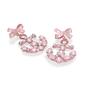 Betsey Johnson Pink Anchor Drop Earrings - image 3