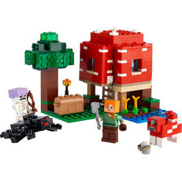 LEGO&#174; Minecraft&#174; The Mushroom House Building Set