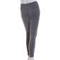Juniors No Comment Wide Waistband Cell Phone Pocket Leggings - image 2