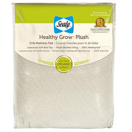 Sealy Healthy Grow Plush Crib Mattress Pad