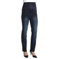 Womens Times Two  Denim Over Belly Straight Leg Maternity Jeans - image 1