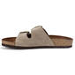 Womens White Mountain Helga Suede Footbed Sandals - image 2