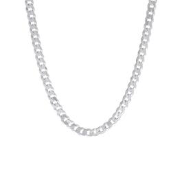 20in. Sterling Silver Grometta Chain Necklace
