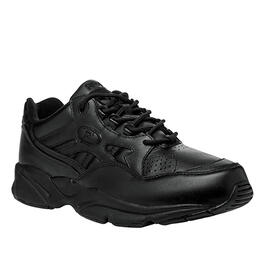 Mens Propet(R) Stability Walker Walking Shoes -Black