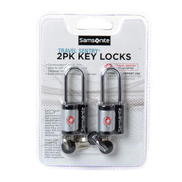 Samsonite 2pk. Travel Sentry Key Lock-Black