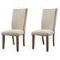 Elements Jax Upholstered Side Chair Set - image 1