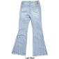 Girls &#40;7-16&#41; YMI&#174; 1-Button High Rise Flared Raw Hem Jeans - image 2