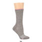 Womens Dr. Motion Plain Knit Crew Socks - image 3