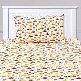 Sweet Home Collection Kids Fun & Colorful Construction Sheet Set