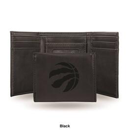 Mens NBA Toronto Raptors Faux Leather Trifold Wallet