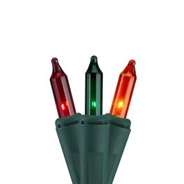 150ct Multi Everglow 8-Function Mini Christmas Lights - 37.5ft  G