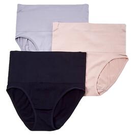 Womens Skinnygirl 3pk. Double Layer Brief Panties SG7058-3PKB