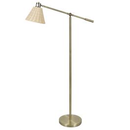 Crestview Collection Adjustable Metal Floor Lamp