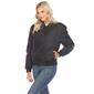Womens White Mark Diamond Quilted Puffer Jacket - image 1