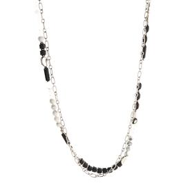 Ashley Cooper&#40;tm&#41; 2-Row Long Beaded Chain Necklace