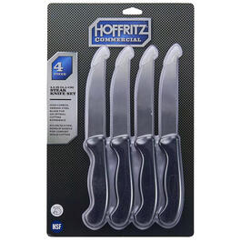 Hoffritz 4pc. Black Steak Knife Set