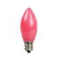 Sienna C9 Opaque Pink Christmas Replacement Bulbs - Set of 4 - image 1