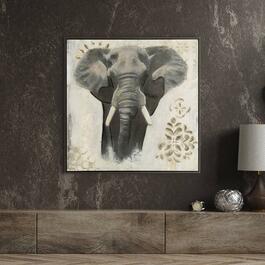 Artisan Home Wildlife II: "The Elephant" Canvas Wall D&#233;cor