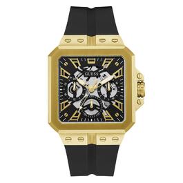 Mens Guess Watches(R) Gold Tone Multi-function Watch - GW0637G2