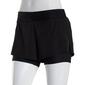 Womens RBX Stretch Woven Shorts w/  Lazor Cut Details - image 1
