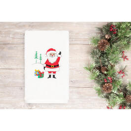 Linum Home Textiles Christmas Santa Waving Hand Towels