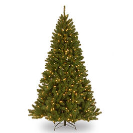 National Tree 6.5ft. Pre-Lit North Valley&#40;R&#41; Spruce Tree